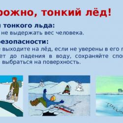 ️Осторожно, тонкий лед!